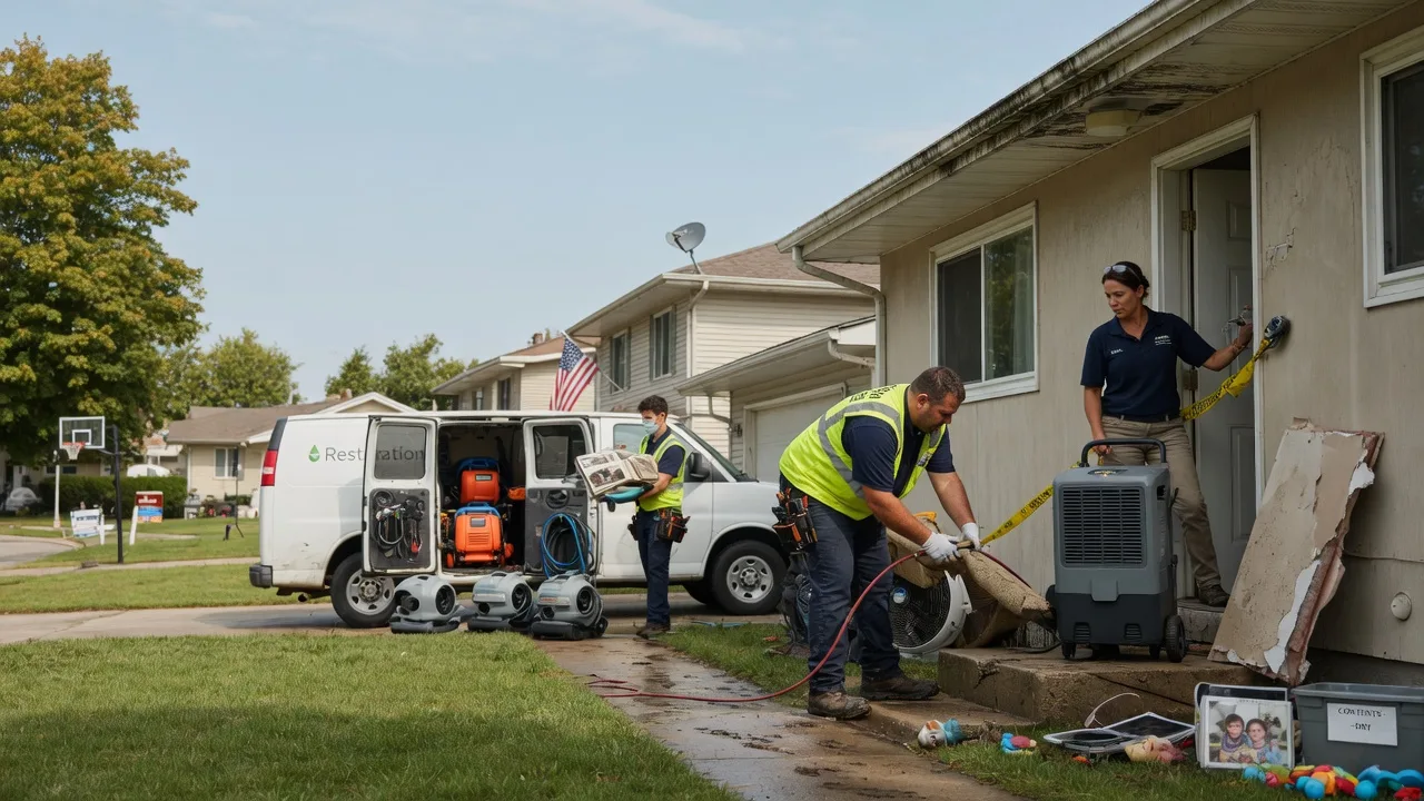 Water Damage Restoration in Blandon, PA near me